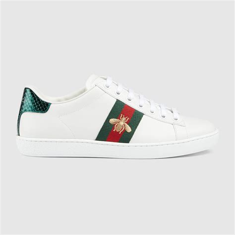 gucci bee sneakers price in pakistan|Women's Ace sneaker with bee in White Leather .